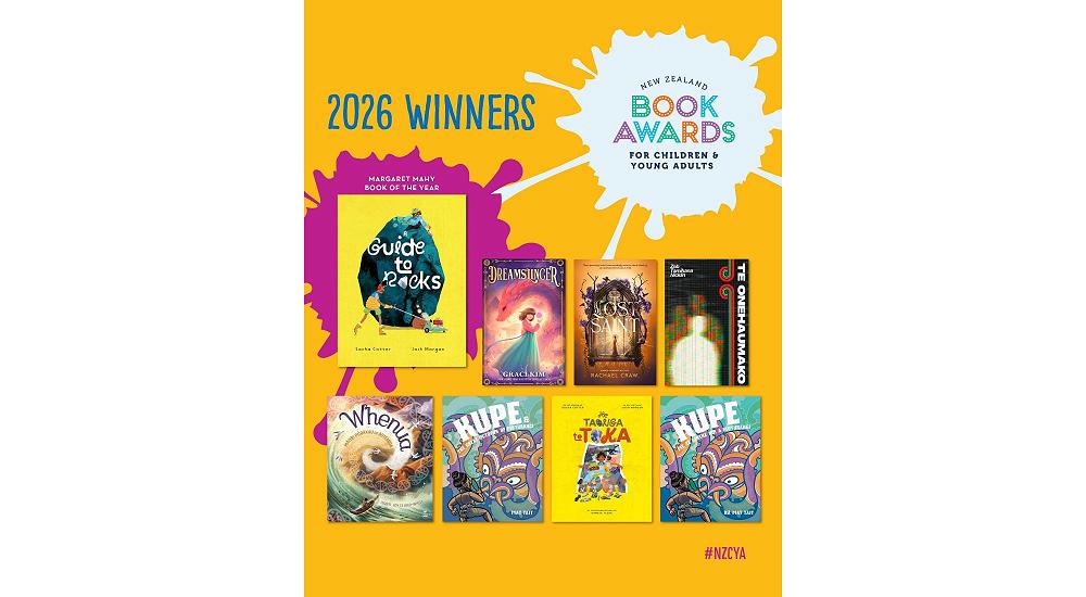 Meet the 2026 winners of the New Zealand Book Awards for Children and Young Adults!