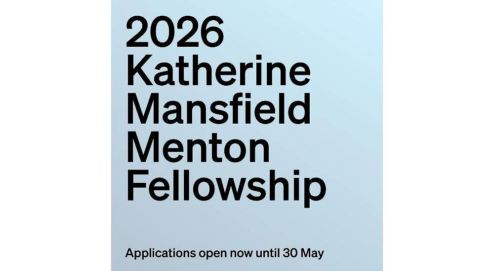 Applications for the 2026 Katherine Mansfield Menton Fellowship are now OPEN