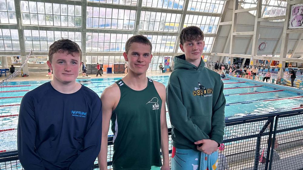 Three Swimmers, Big Performances, One Great Meet