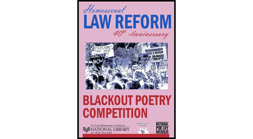 Competition: Make poetry from history — 40 years of homosexual law reform