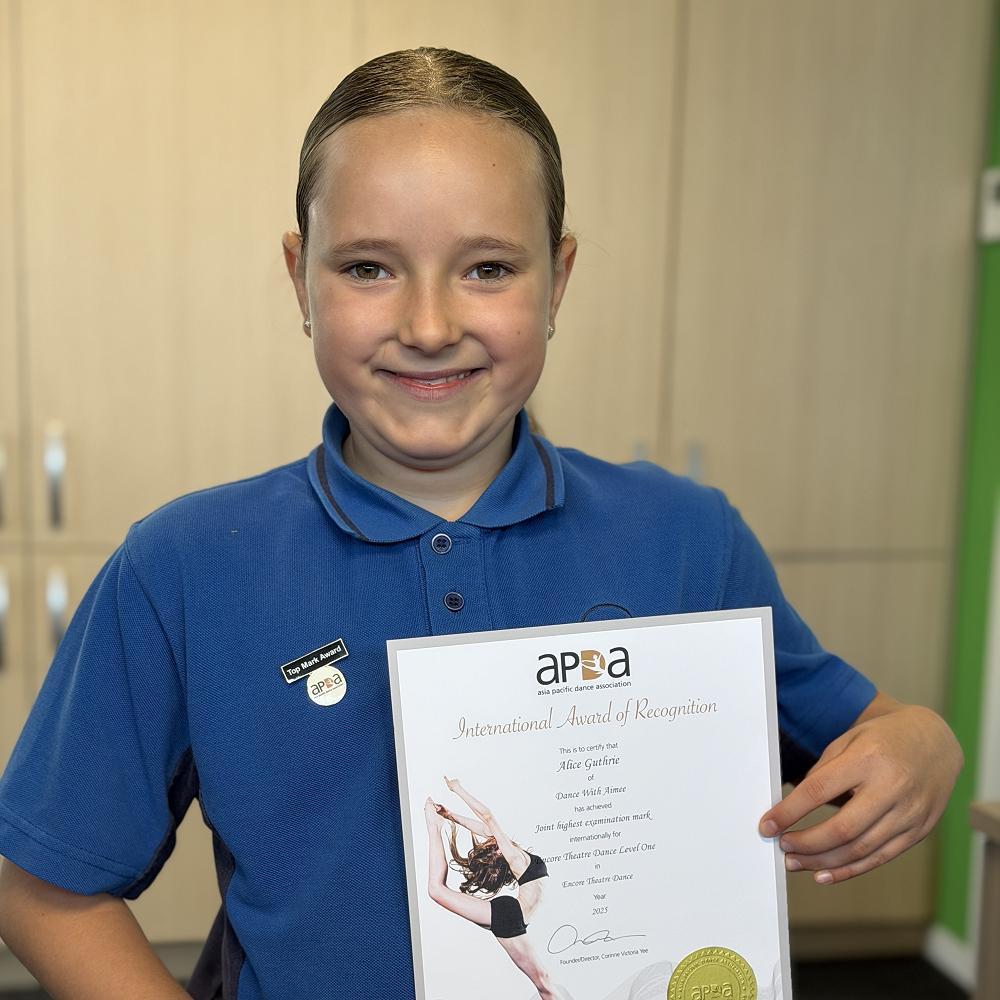 International Award of Recognition
