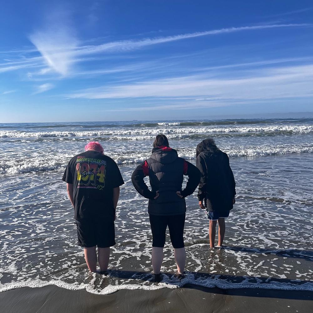 Geographers off to the beach
