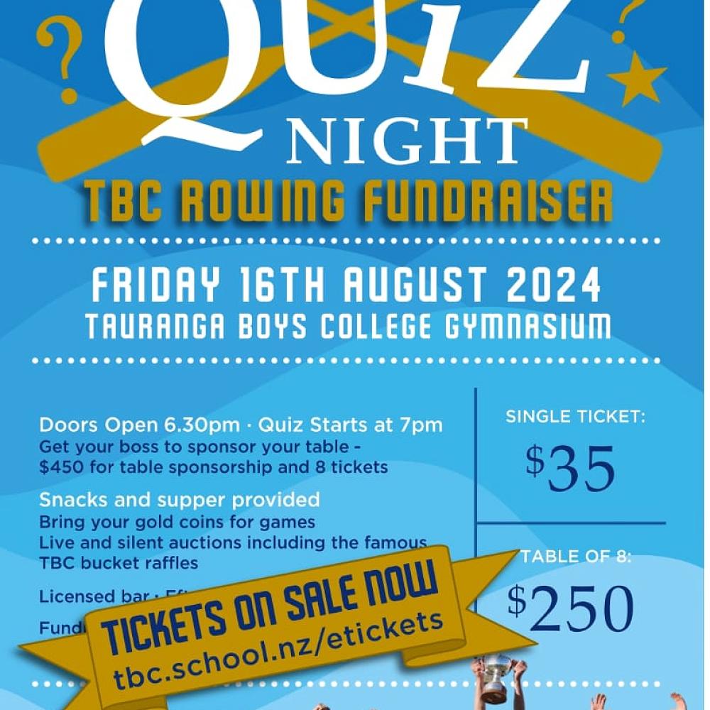 TBC Rowing Fundraiser — TBC Newsletter - 2 August 2024