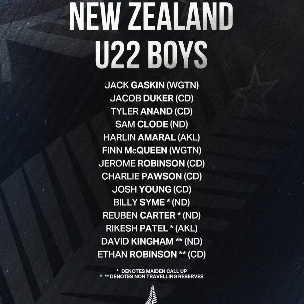 Reuben Carter Selected for NZ Indoor Cricket Team