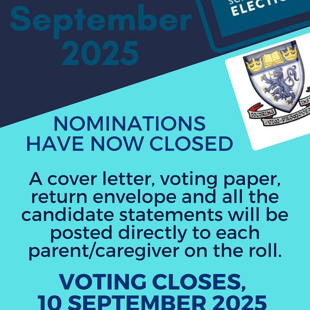 School Board Elections — King's Week - 8 August 2025