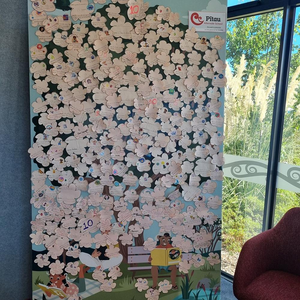 Reading in Bloom: Celebrating our Mānuka Tree