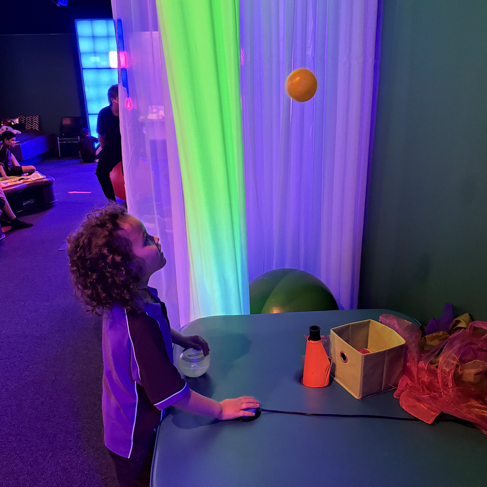 Sensory Room Visits — Celebrating Term 4 at Te Waka Unua School