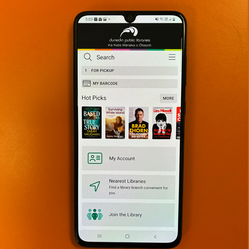 A New Look for the Dunedin Public Libraries App — NB: JUNE '26