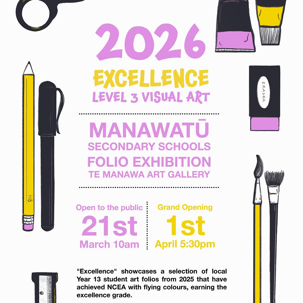 Level 3 Excellence Visual Art Folio Exhibition — Update - 2 April 2026