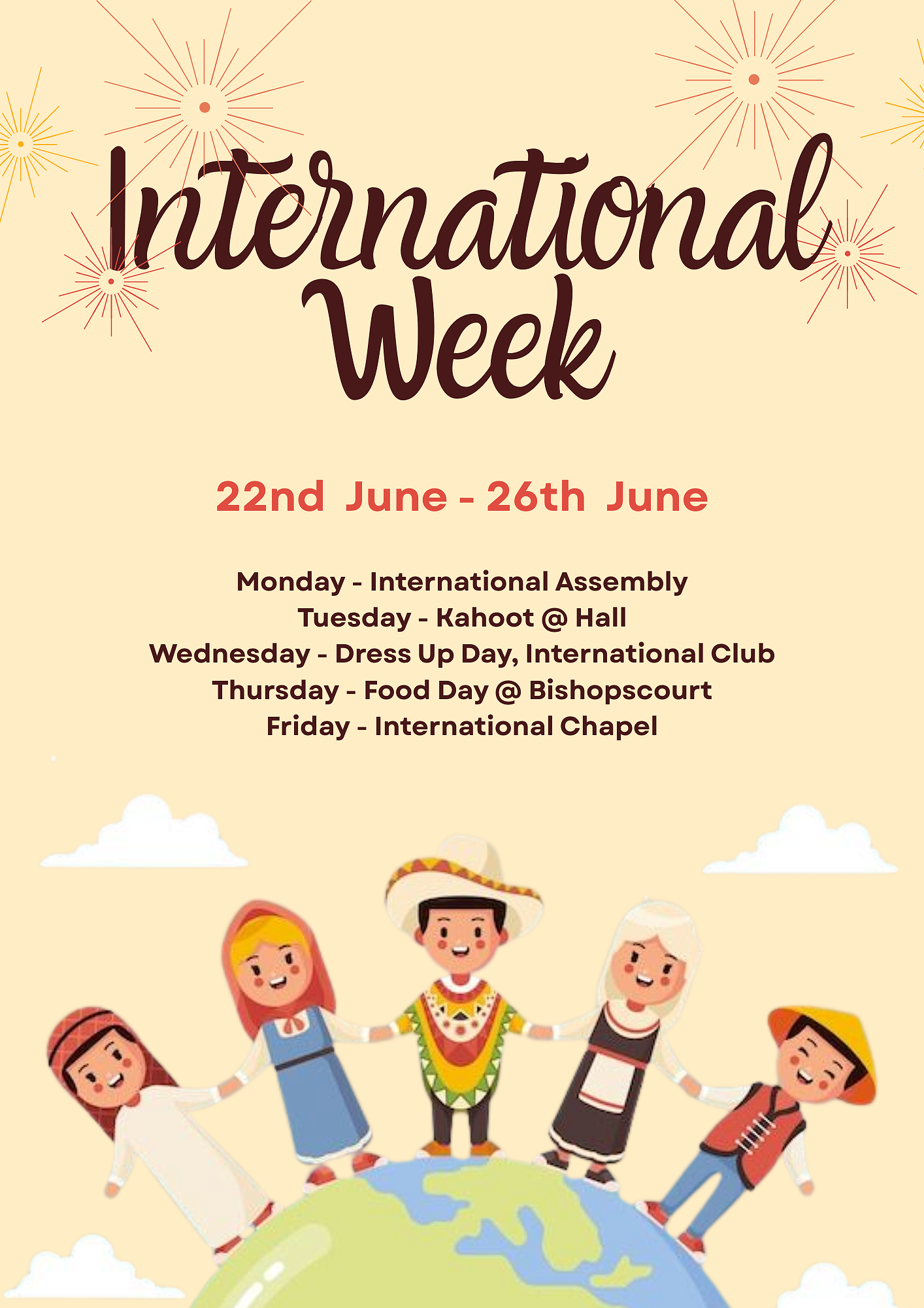 International Week 2026 — Columba College Newsletter - Friday 19 June 2026