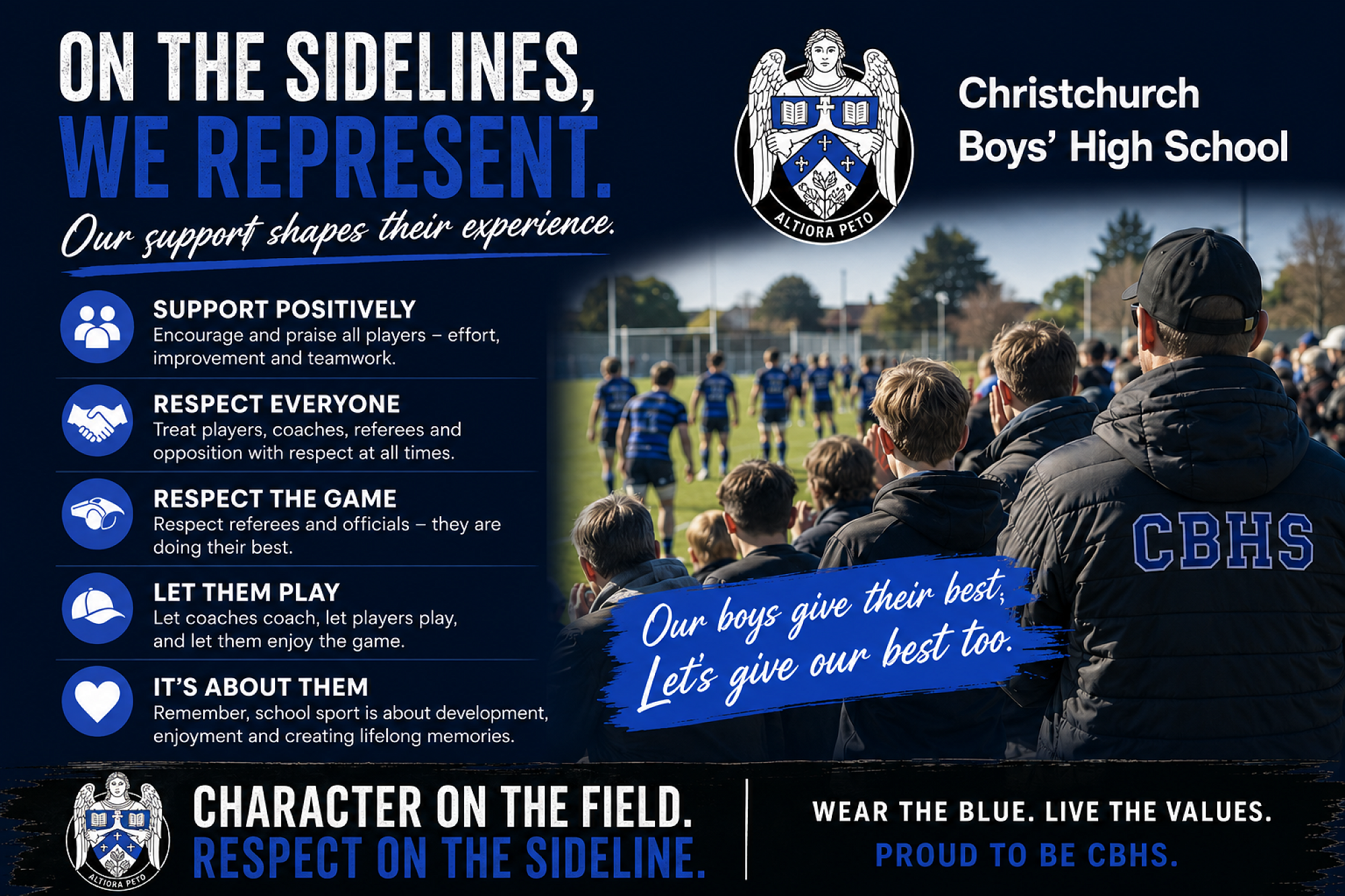 Blue Black sport — Straven Road, Week 5, Term 2