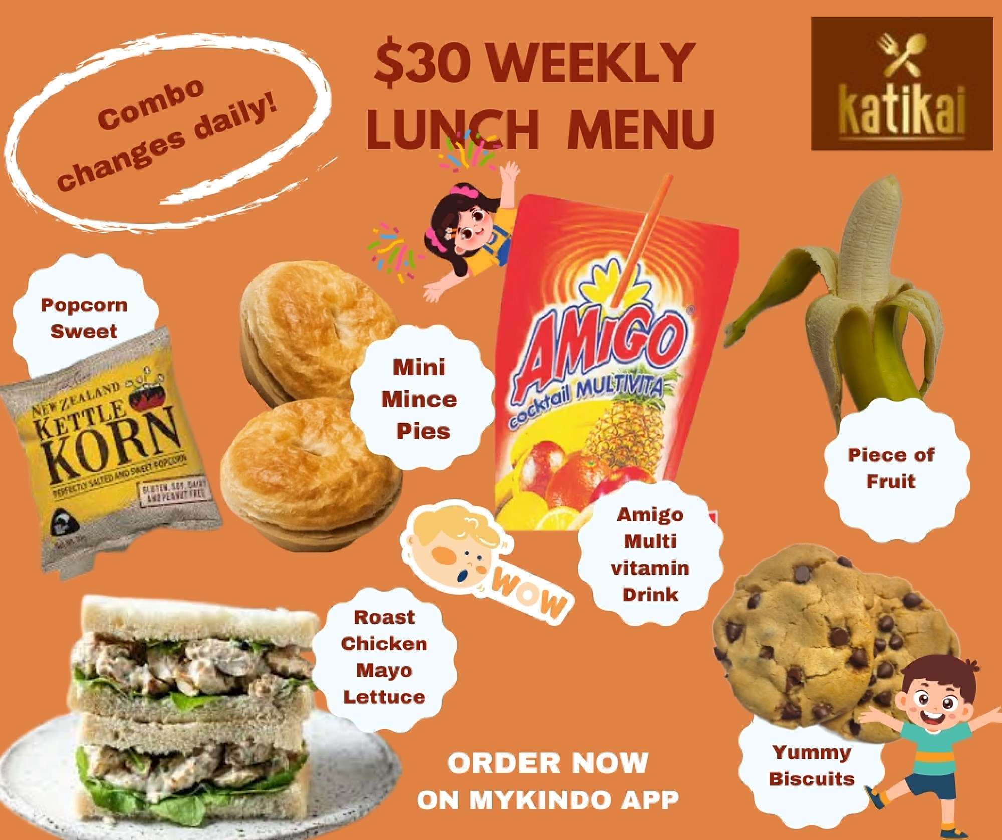 🥪Katikai’s Easy $30 Lunch Menu 🍪 Update — School Newsletter | Te Karere ...