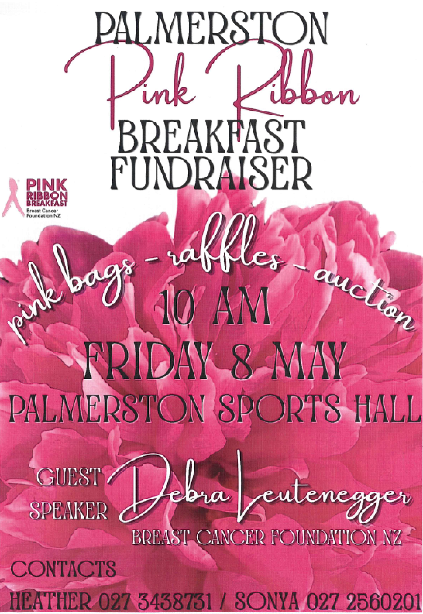 Palmerston Pink Ribbon Breakfast Fundraiser — Newsweek 1st May 2026