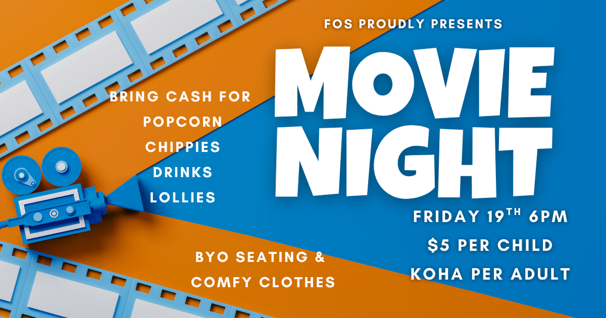 🎬 FOS Movie Night is Back! — Newsletter - Wednesday 10th June 2026