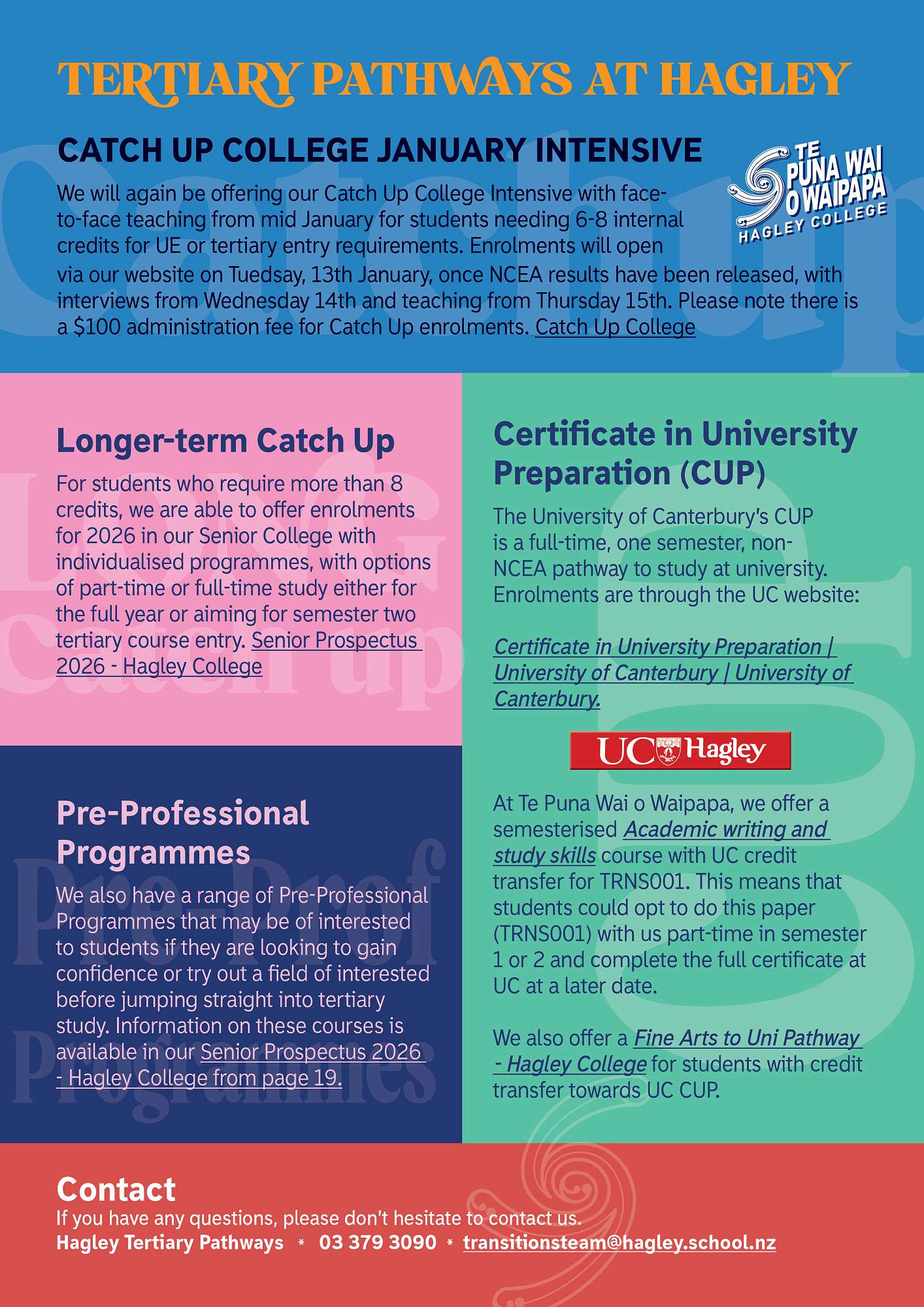 Tertiary Pathways — TPWOW News - September 25