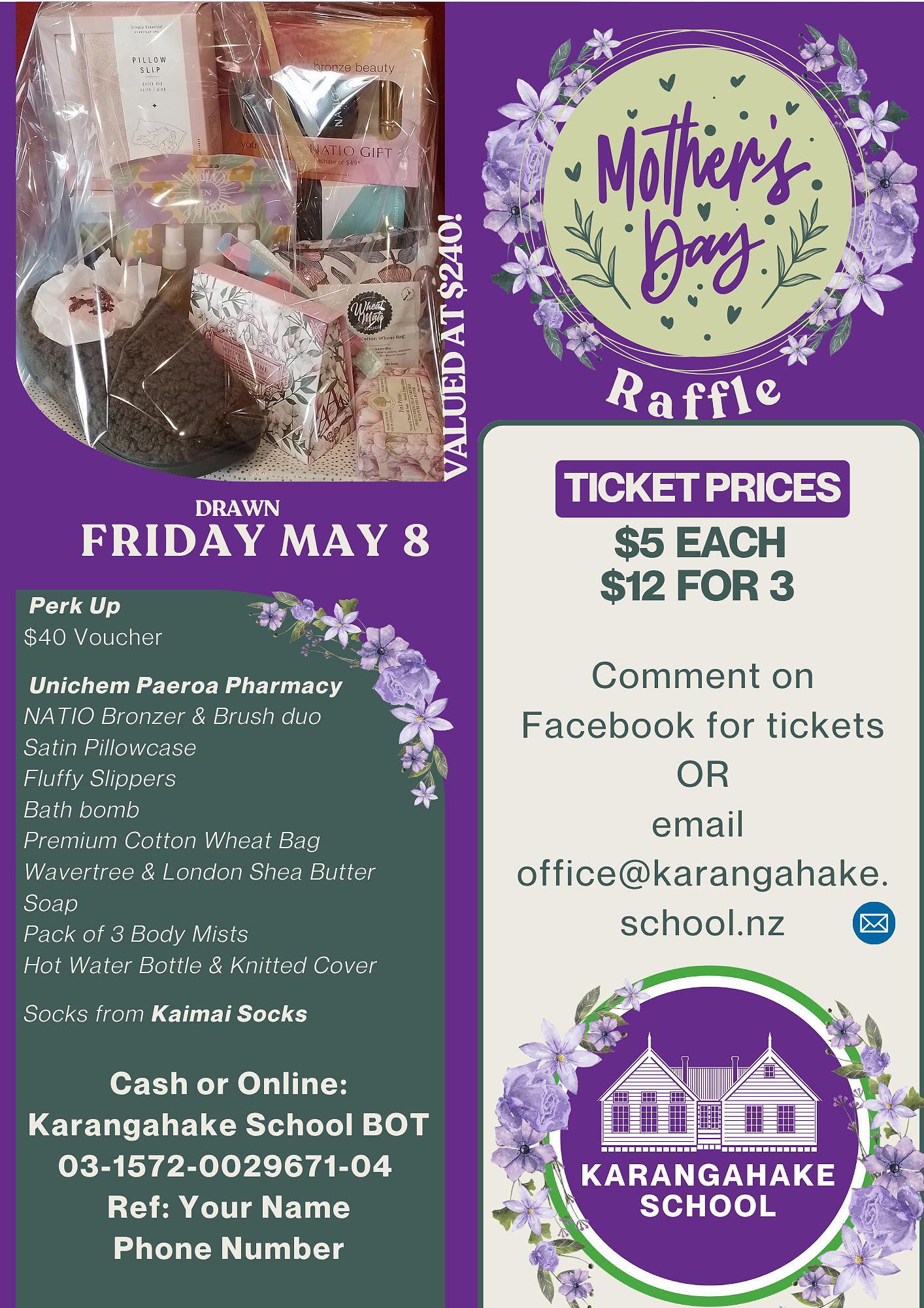 Mothers Day Raffle