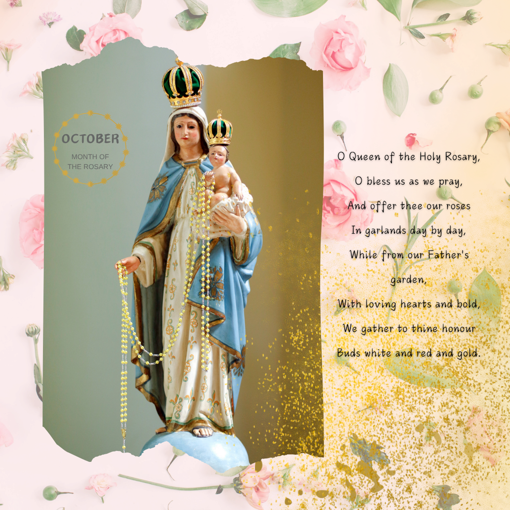 October - month of the Holy Rosary