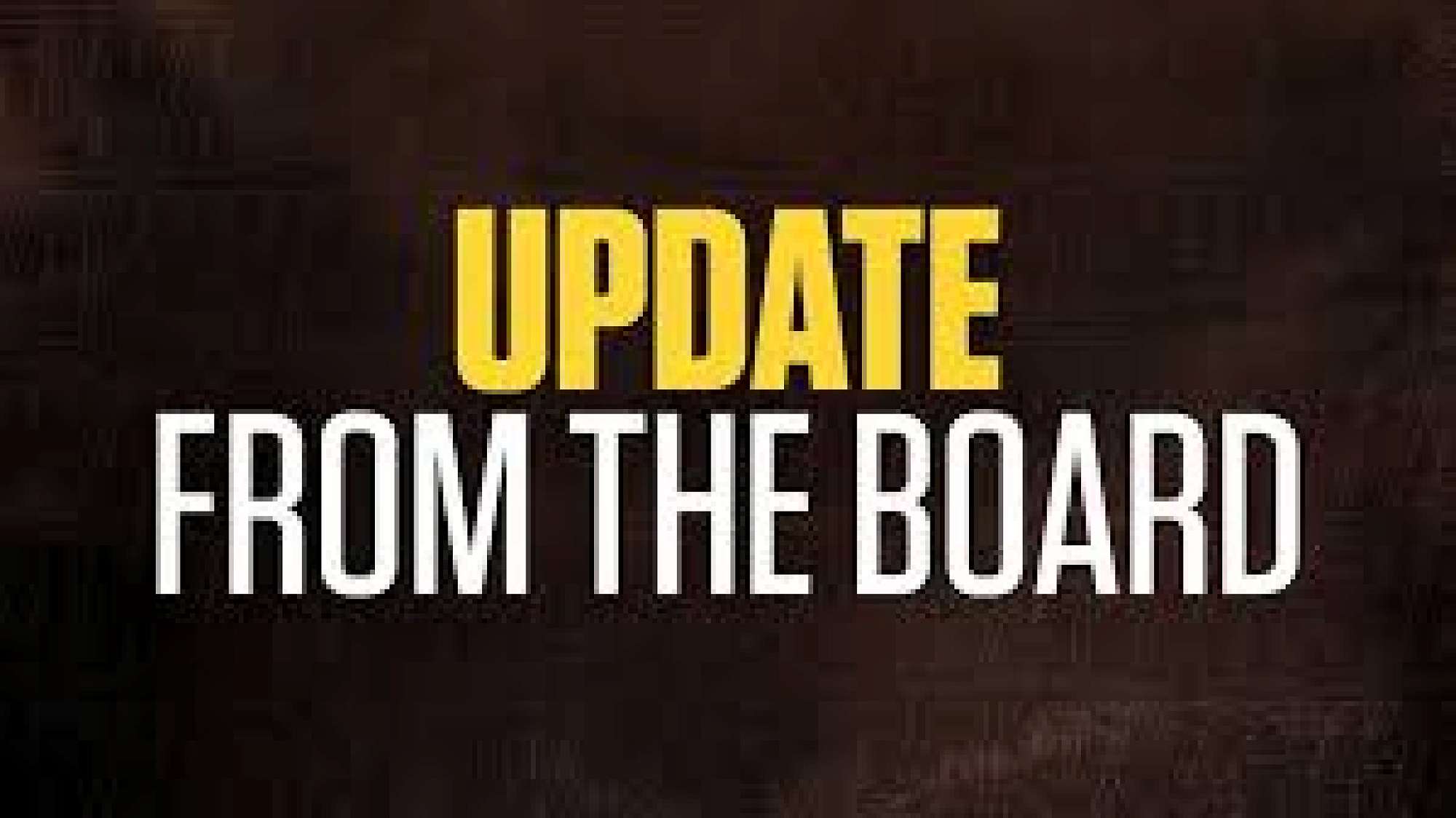 Board Update — Newsletter, Week 4, Term 2