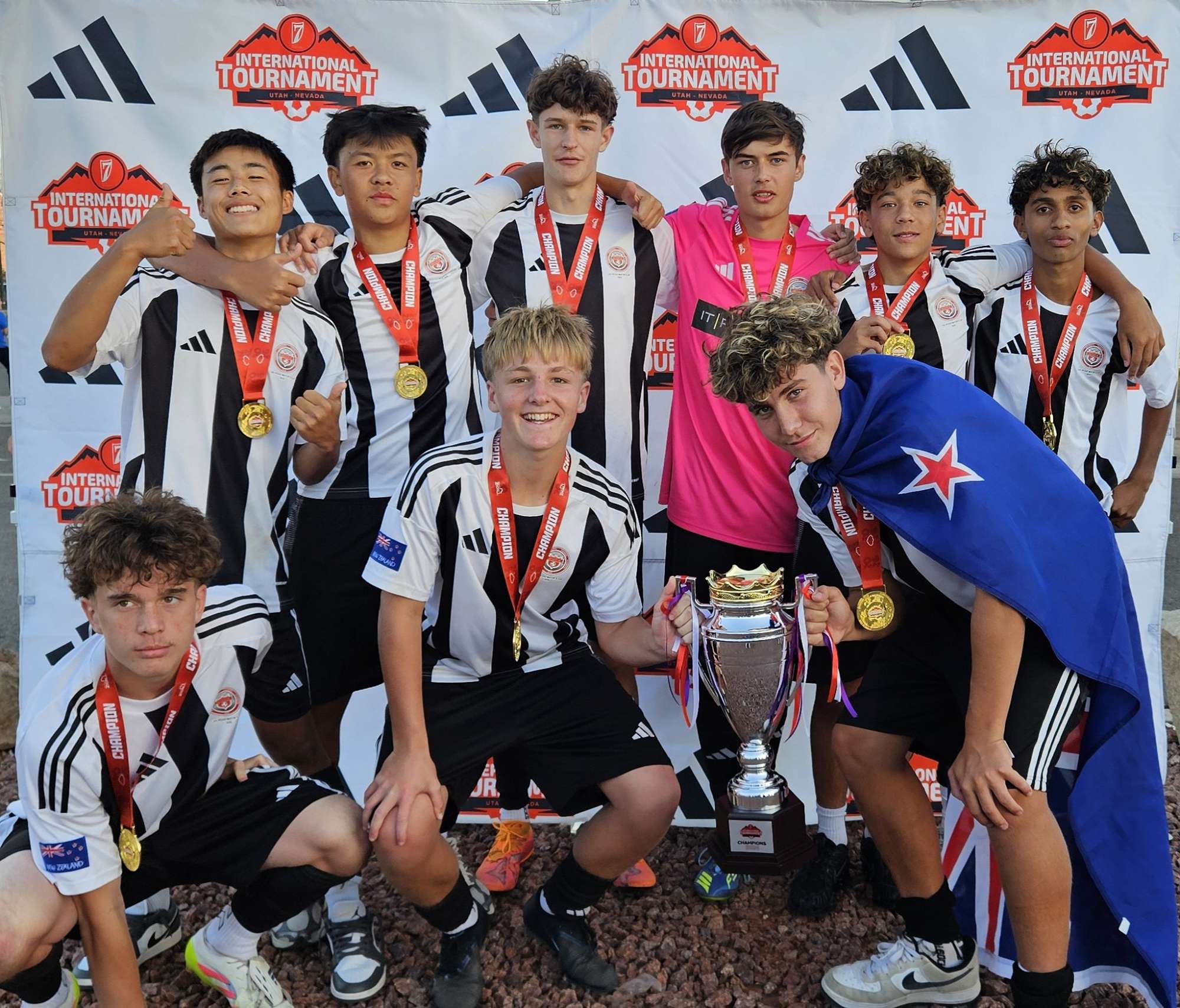 Waikato United Football Academy take on USA Comp