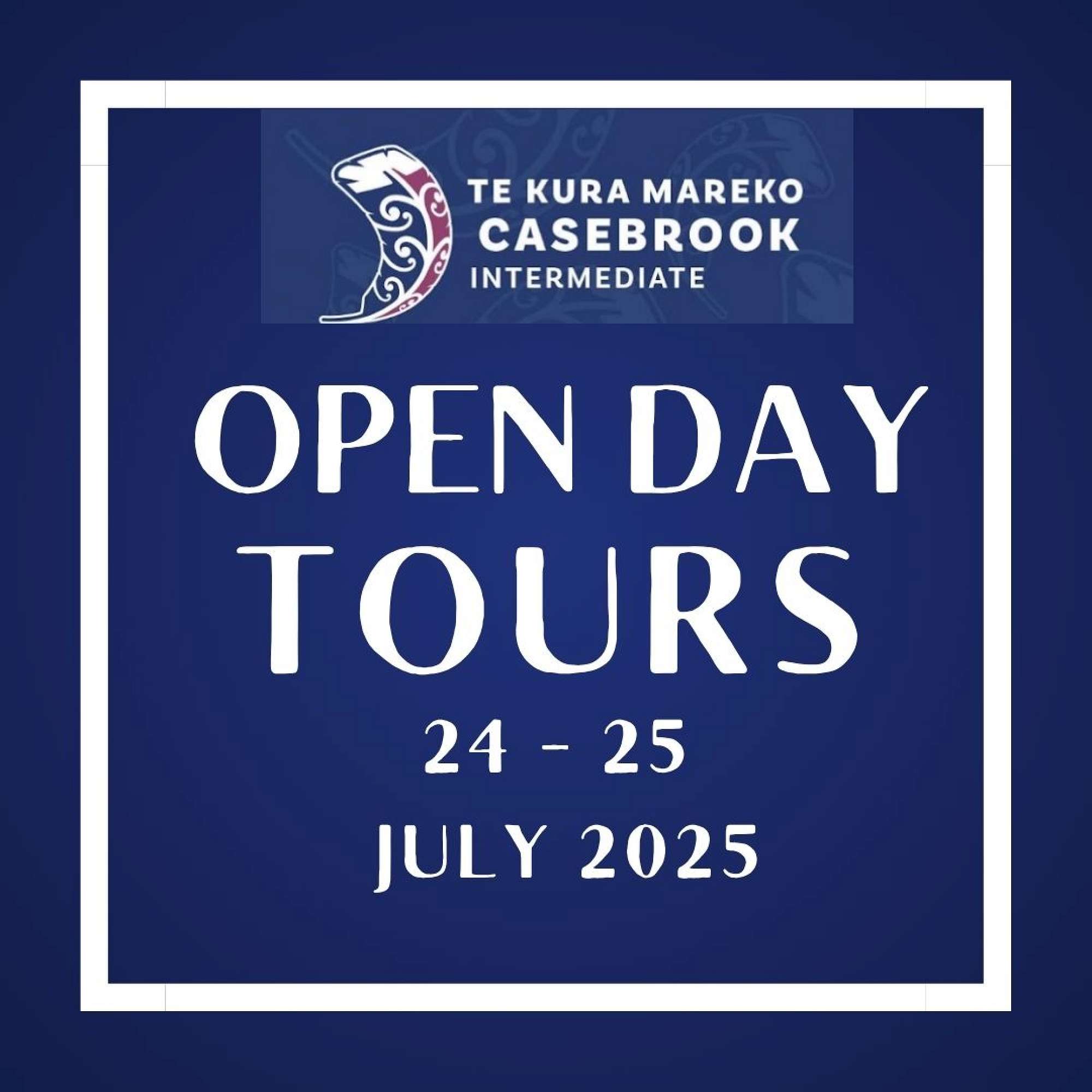 Casebrook Intermediate School - Open Days