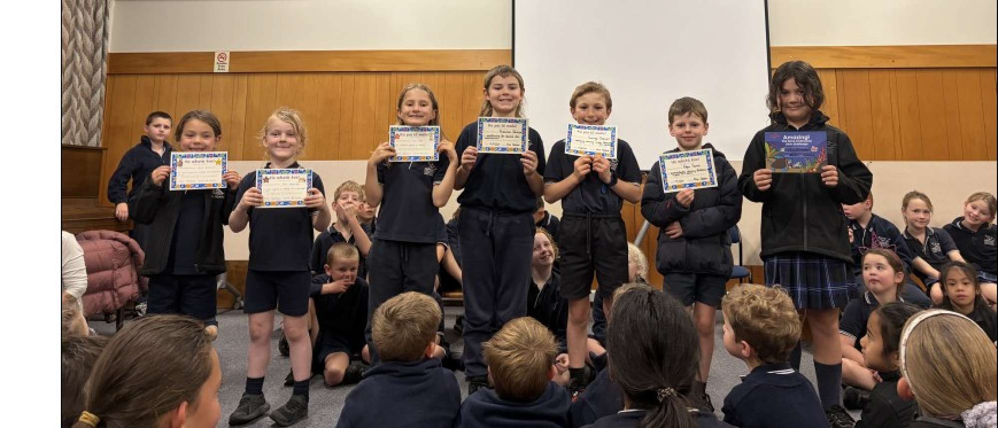 Congratulations to our primary school certificate winners. You all have ...