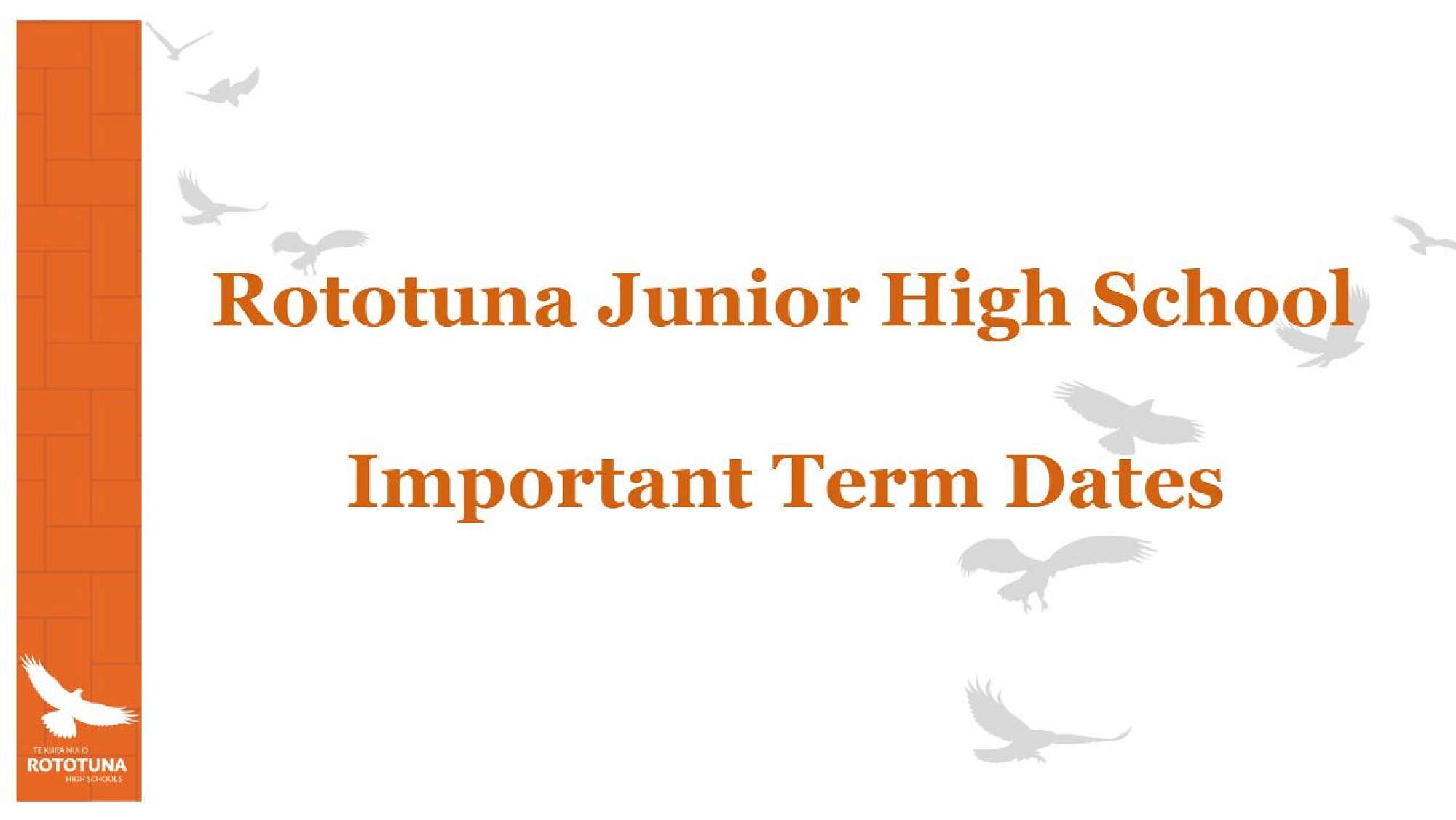 Important Term 2 Dates 2026