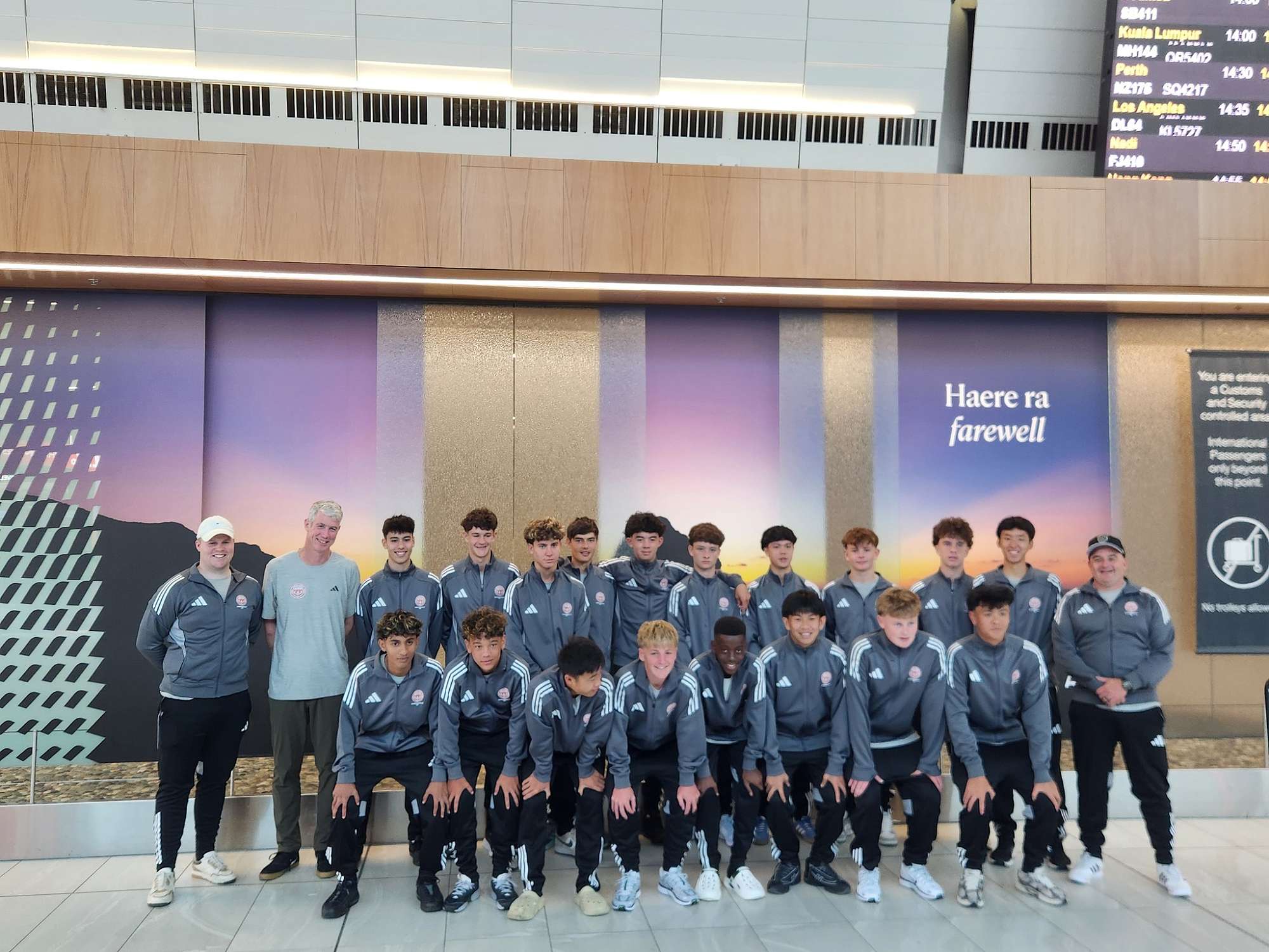 Waikato United Football Academy take on USA Comp