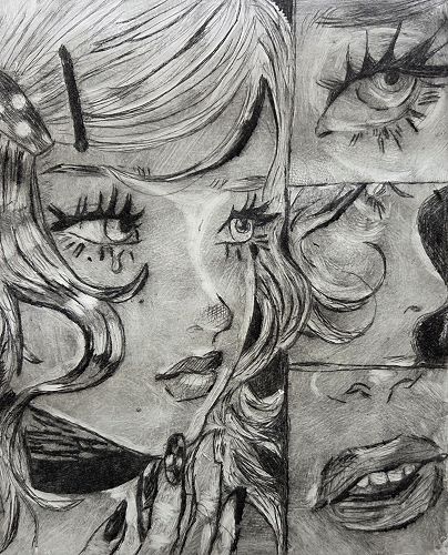 Artwork by Christel (Year 10)
