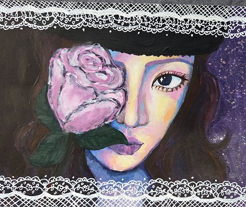 Artwork by Sadie (Year 13)