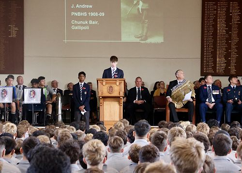 PNBHS Anzac Service