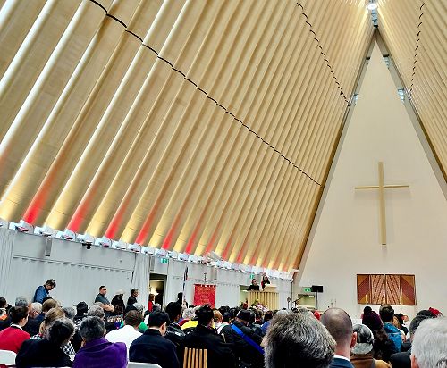 The sermon was preached by Archbishop Marinez Bassotto, Primate of Brazil and Bishop of the Amazon in Portuguese and translated into English.
