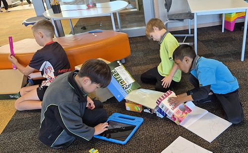 Working on our Forces inquiry