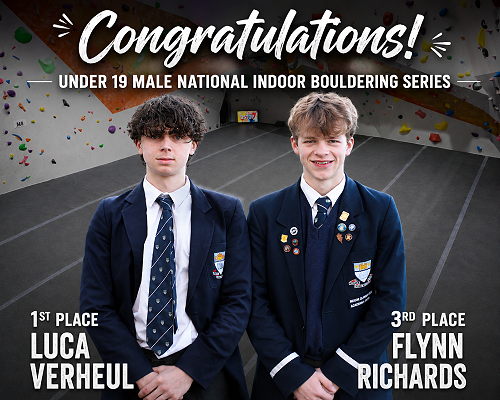 Scaling New Heights - OBHS Bouldering Success