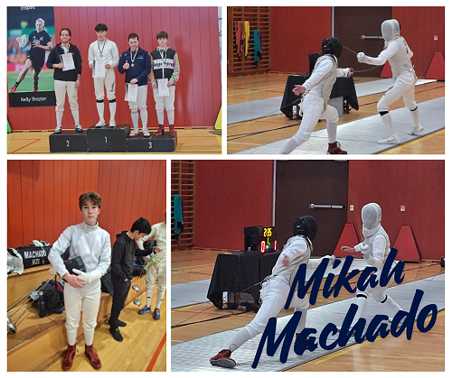 Fantastic Fencing Results for Mikah