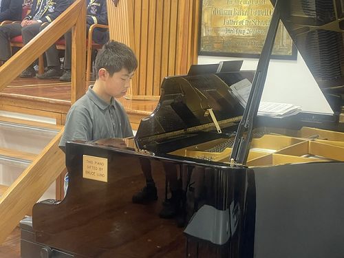 Assembly piano solo