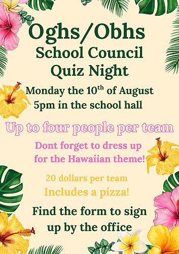 OBHS–OGHS Quiz Night