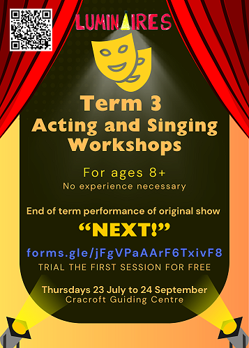Term 3 Acting & Singing Workshops