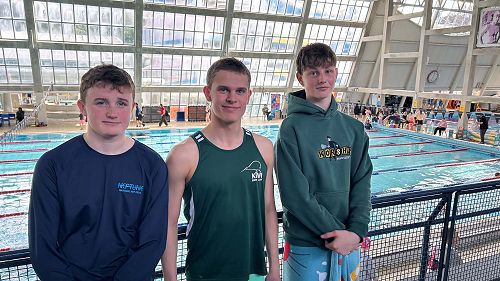 Three Swimmers, Big Performances, One Great Meet