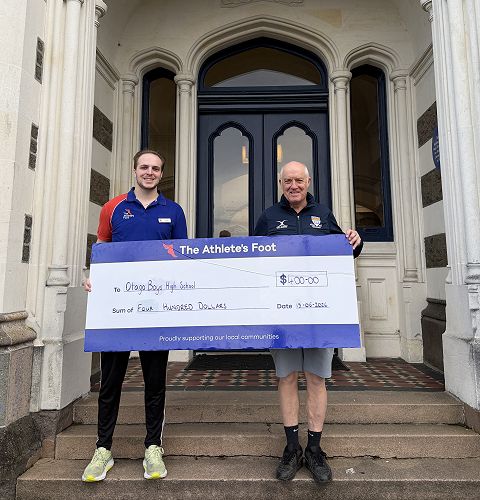Thank you to The Athlete's Foot Dunedin