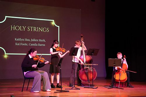 Holy Strings - Camila Barns, Kaitlyn Hsu, Kai Foote & Julien Sterk