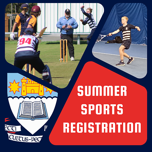 Term 4 Summer Sports Registrations