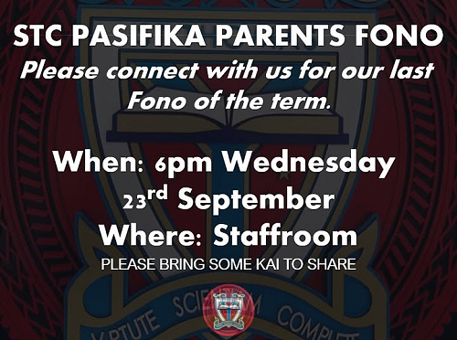Pasifika Fono: Term 3 Wrap Up and Celebration