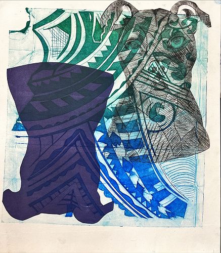 Exploring Printmaking in Year 11 Art