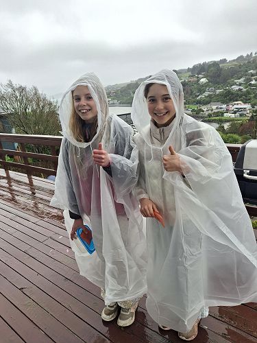 Camping in the storm