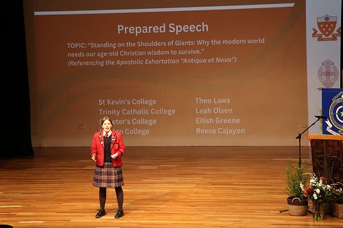 Leah Olsen - Prepared Speech