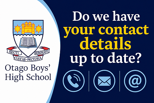 Do We Have Your Details Up to Date?