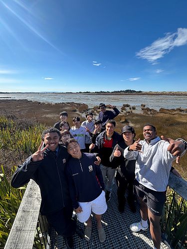 International Students Embrace Spring