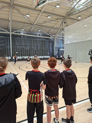 Watching the game. Futsal 2026.