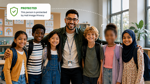 Putting privacy first: we are now using Hail's Image Privacy feature.