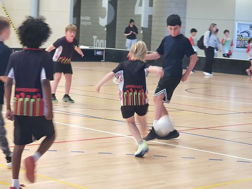 Futsal at Akau Tangi 2024.